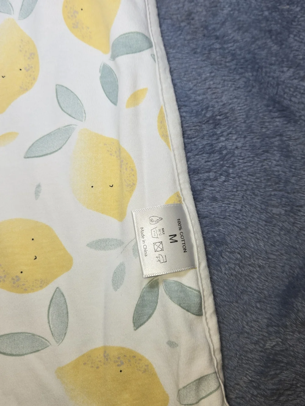 Lemon Print Swaddle Sleep Sack -